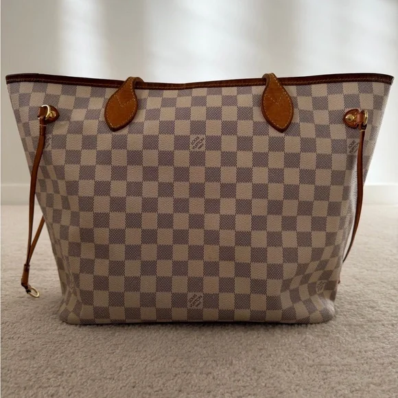 Louis Vuitton Damier Azur Neverfull MM - Picture 2 of 8